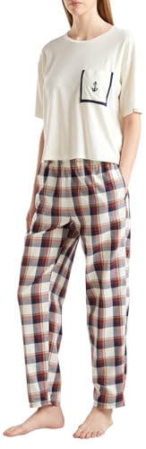 United Colors of Benetton Damen Hose 42fk3f00h Pyjamahose, Mehrfarbig, L von United Colors of Benetton