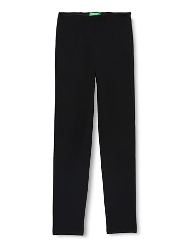 United Colors of Benetton Damen Hose 4kqvdf045 Leggings, Schwarz 100, S von United Colors of Benetton