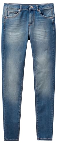 United Colors of Benetton Damen Hose 4nf1574k5 Jeans, Denim 906, 50 von United Colors of Benetton