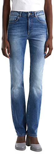 United Colors of Benetton Damen Hose 4orhde00g Jeans, Denimblau 902, 26 EU von United Colors of Benetton