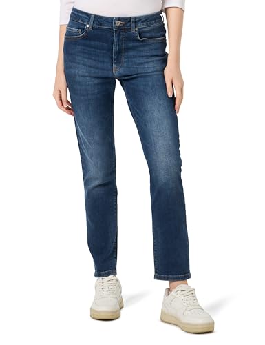 United Colors of Benetton Damen Hose 4orhde00h Jeans, Dunkelblau Denim 901, 28 von United Colors of Benetton