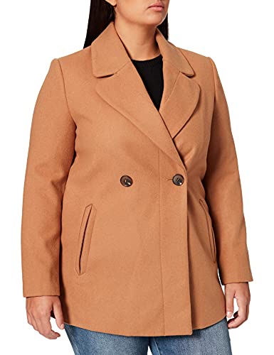 United Colors of Benetton Damen Jacke 2dk6536p5 Mantel, Braun 10 g, 38 von United Colors of Benetton