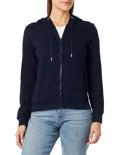 United Colors of Benetton Damen Jacke C/CAPP M/L 3j68d5009 Kapuzenpullover, Dunkelblau 016, 42 von United Colors of Benetton