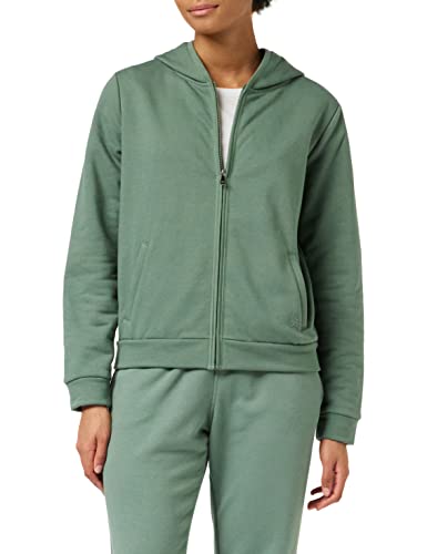 United Colors of Benetton Damen Jacke MIT Kappe M/L 3LWA3M02C LANGÄRMLIGER Hoodie, Militärgrün 1G1, XS von United Colors of Benetton