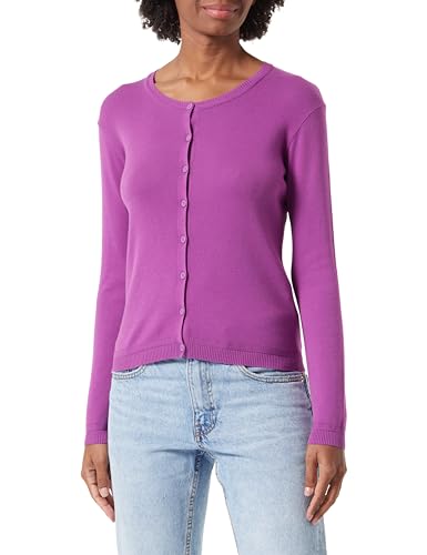 United Colors of Benetton Damen Koreanisches Trikot M/L 1091d5558 Strickjacke, Violett 007, M von United Colors of Benetton