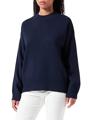 United Colors of Benetton Damen M/L 103FE200L LANGÄRMLIGER Rollkragenpullover, Blau 97C, S von United Colors of Benetton