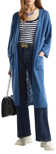 United Colors of Benetton Damen M/L 105gd603h Strickjacke, blau, S von United Colors of Benetton