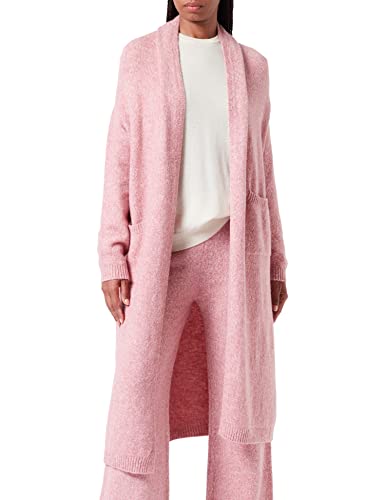 United Colors of Benetton Damen M/L 108LD600V LANGÄRMLIGE Strickjacke, Pink Melange 85U, L von United Colors of Benetton