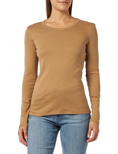 United Colors of Benetton Damen M/L 3ga2e16f9 T-Shirt, Beige 34a, Large von United Colors of Benetton