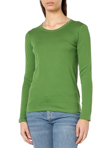 United Colors of Benetton Damen M/L 3ga2e16f9 T-Shirt, Waldgrün 2g3, Large von United Colors of Benetton