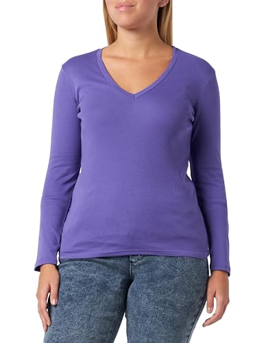 United Colors of Benetton Damen M/L 3ga2e4245 T-Shirt, Violett 30 F, X-Large von United Colors of Benetton