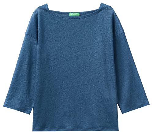 United Colors of Benetton Damen M/L 3s1me16b0 T-Shirt, Avio 217, X-Small United Colors of Benetton Damen M/L 3s1me16b0 T-Shirt, Avio 217, X-Small von United Colors of Benetton