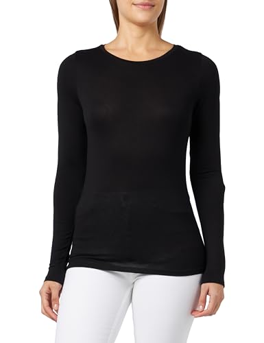 United Colors of Benetton Damen M/L 3vbld107o T-Shirt, Schwarz, Medium von United Colors of Benetton