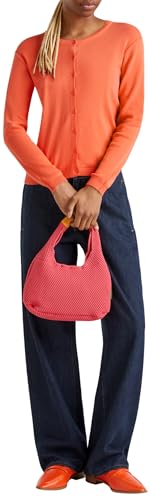 United Colors of Benetton Damen Maglia Coreana M/L 1091d5558 Strickjacke, Orange, XXS United Colors of Benetton Damen Maglia Coreana M/L 1091d5558 Strickjacke, Orange, XXS von United Colors of Benetton