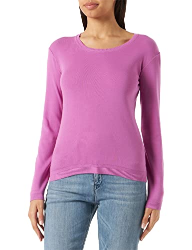 United Colors of Benetton Damen Maglia G/C M/L 1091D1M08 Pullover, Rosa 0K9, L von United Colors of Benetton