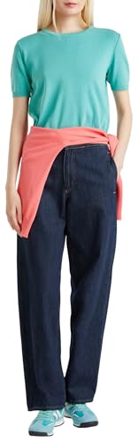 United Colors of Benetton Damen Maglia G/C M/M 1091d10d5 Pullover, grün, S von United Colors of Benetton