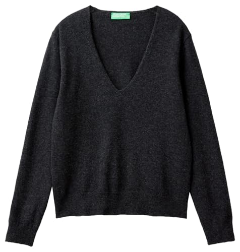 United Colors of Benetton Damen Maglia Scollo V M/L 1002d401y Pullover, grau, M United Colors of Benetton Damen Maglia Scollo V M/L 1002d401y Pullover, grau, M von United Colors of Benetton