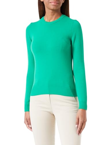 United Colors of Benetton Damen Masche G/C M/L 1002D1K01 Pullover, Grün 0 m3, L von United Colors of Benetton