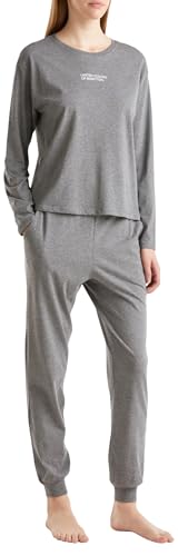 United Colors of Benetton Damen Pantalone 30963f03k Pyjamaunterteil, grau, S von United Colors of Benetton