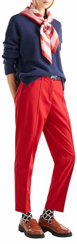 United Colors of Benetton Damen Pantalone 40K6DF046 Hose, Rosso 0V3, 42 von United Colors of Benetton