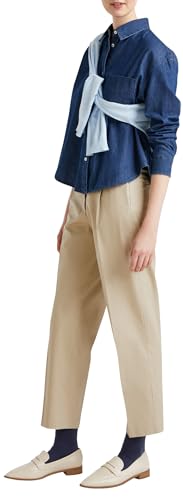United Colors of Benetton Damen Pantalone 40fadf08q Hose, beige, 38 von United Colors of Benetton