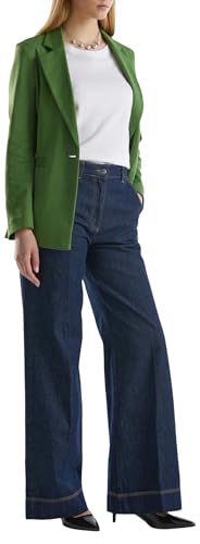 United Colors of Benetton Damen Pantalone 42CLDF03H Hose, Blu, von United Colors of Benetton