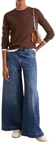 United Colors of Benetton Damen Pantalone 45F8DE01Z Hose, Blu, 29 von United Colors of Benetton