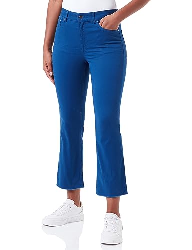 United Colors of Benetton Damen Pantalone 46qrde010 Hose, Blu Medio 2g6, 28 von United Colors of Benetton