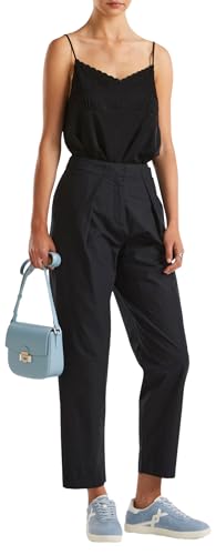 United Colors of Benetton Damen Pantalone 4AC7DF06L Hose, Nero, 46 von United Colors of Benetton