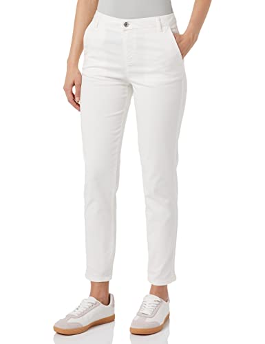 United Colors of Benetton Damen Pantalone 4GD7558S3 Hose, Weiß 674, 38 von United Colors of Benetton