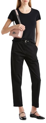 United Colors of Benetton Damen Pantalone 4GD7DF06U Hose, Nero, 36 von United Colors of Benetton