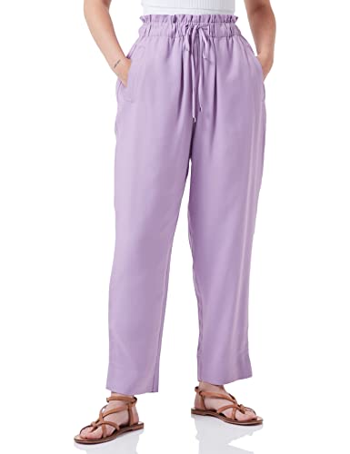 United Colors of Benetton Damen Pantalone 4T91DF011 Hose, Viola 04Y, XL von United Colors of Benetton