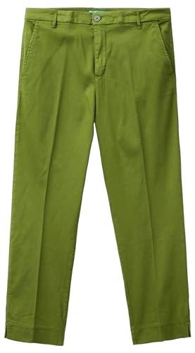 United Colors of Benetton Damen Pantalone 4cdr558r5 Hose, Waldgrün 2g3, 46 von United Colors of Benetton