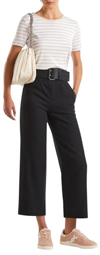 United Colors of Benetton Damen Pantalone 4enbdf06q Hose, Schwarz, 50 von United Colors of Benetton