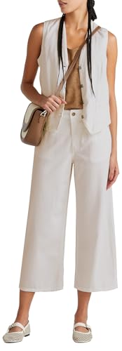 United Colors of Benetton Damen Pantalone 4leddf09p Hose, Optisches Weiß 101, 38 von United Colors of Benetton