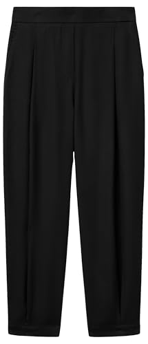 United Colors of Benetton Damen Pantalone 4t91df08l Hose, Schwarz 100, L von United Colors of Benetton