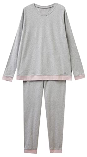 United Colors of Benetton Damen Pig(Trikot+Hose) 3VD03P01S Pyjamaset, Grau Melange 501, XS von United Colors of Benetton