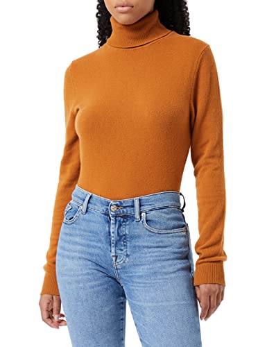 United Colors of Benetton Damen Pullover Radtrikot M/L 1002d2348, 37d Orange, M von United Colors of Benetton