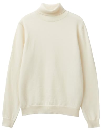 United Colors of Benetton Damen Pullover Radtrikot M/L 1002d2348, Cremeweiß 000, L von United Colors of Benetton