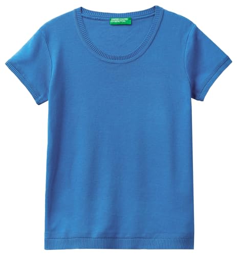 United Colors of Benetton Damen Pullover Trikot G/C M/M 1091d1m10, Bluette 3 M6, L von United Colors of Benetton