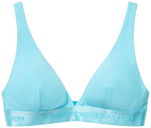 United Colors of Benetton Damen Reggiseno 3op81r01f BH, blau, XS von United Colors of Benetton