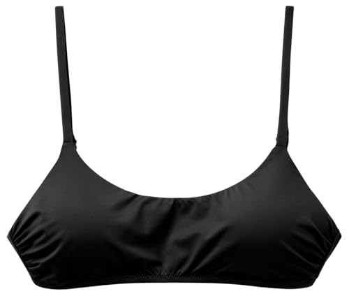 United Colors of Benetton Damen Reggiseno Fascia 3p5h5r1mq Bikini, Schwarz, L von United Colors of Benetton