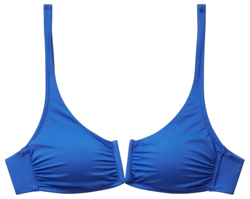 United Colors of Benetton Damen Reggiseno Imbottito 3p5h5r1jz Bikini, blau, L von United Colors of Benetton