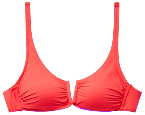 United Colors of Benetton Damen Reggiseno Imbottito 3p5h5r1jz Bikini, rot, M von United Colors of Benetton