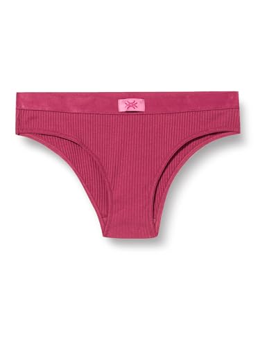 United Colors of Benetton Damen Slip 33Q61S011 Funktionsunterwäsche, Malva Scuro 1R4, L von United Colors of Benetton