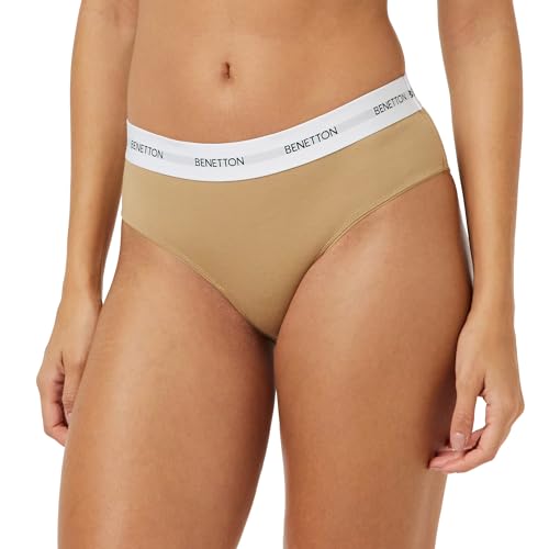 United Colors of Benetton Damen Slip 3OP81S00T Funktionsunterwäsche, Beige 193, XS United Colors of Benetton Damen Slip 3OP81S00T Funktionsunterwäsche, Beige 193, XS von United Colors of Benetton