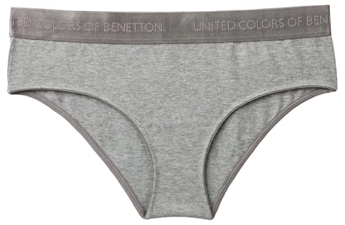 United Colors of Benetton Damen Slip 3OP81S01L Funktionsunterwäsche, Grigio, S von United Colors of Benetton