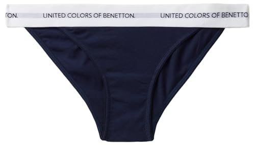 United Colors of Benetton Damen Slip 3op81s00u Unterwäsche, Nachtblau 252, L von United Colors of Benetton