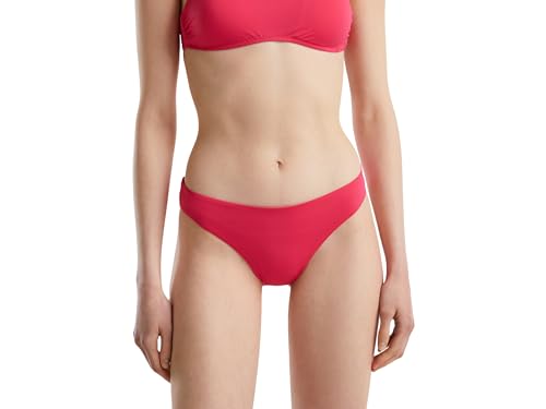 United Colors of Benetton Damen Slip Mare 3p5h5s1br Bikini-Unterteile, Fuchsia 76b, L von United Colors of Benetton