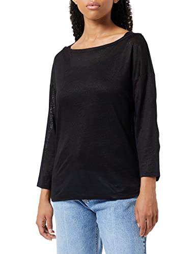 United Colors of Benetton Damen T M/L 3S1ME16B0 Kurzarm Shirt, Nero 100, M von United Colors of Benetton